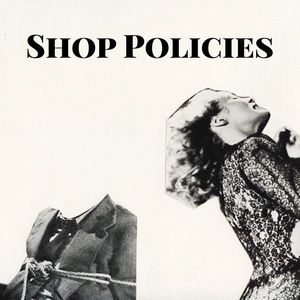 Shop Policies